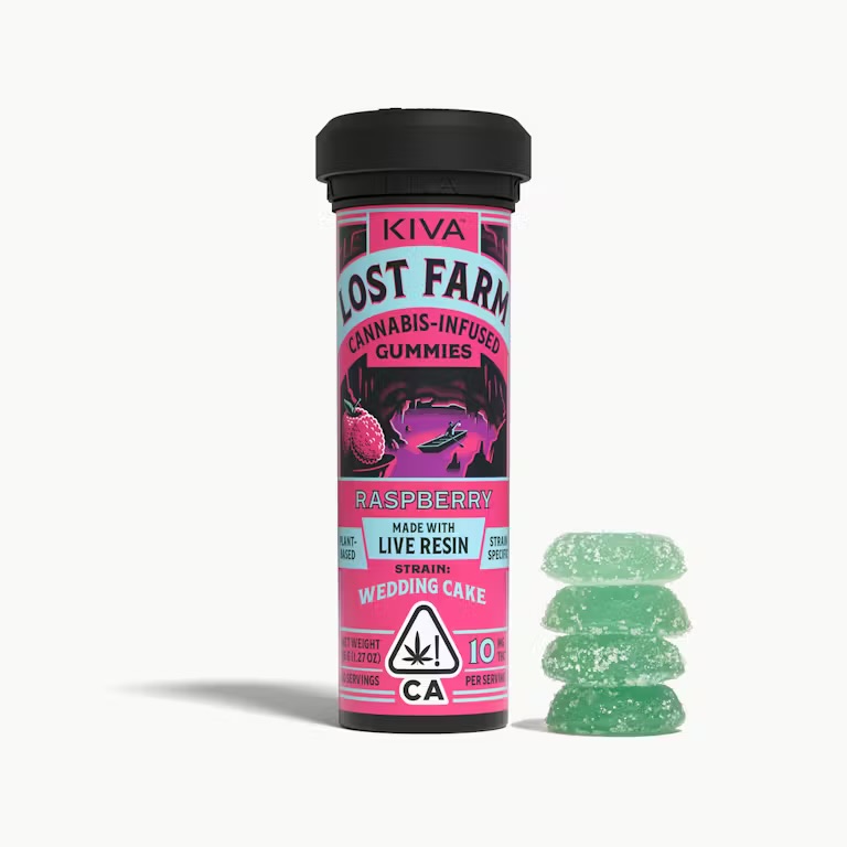 Lost Farm - Edibles - Gummies - Raspberry/Wedding Cake - 100MG