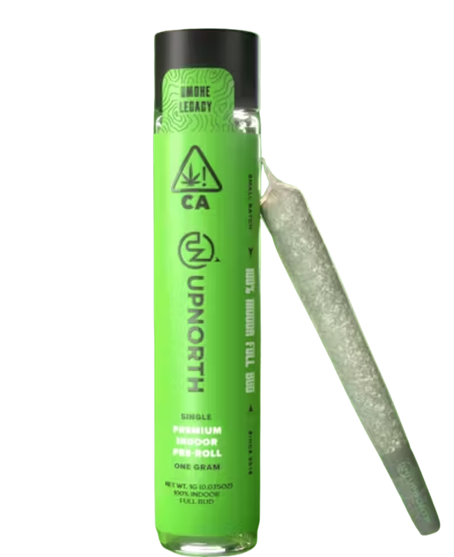 UpNorth - Preroll - Infused - Durban Poison - 1G