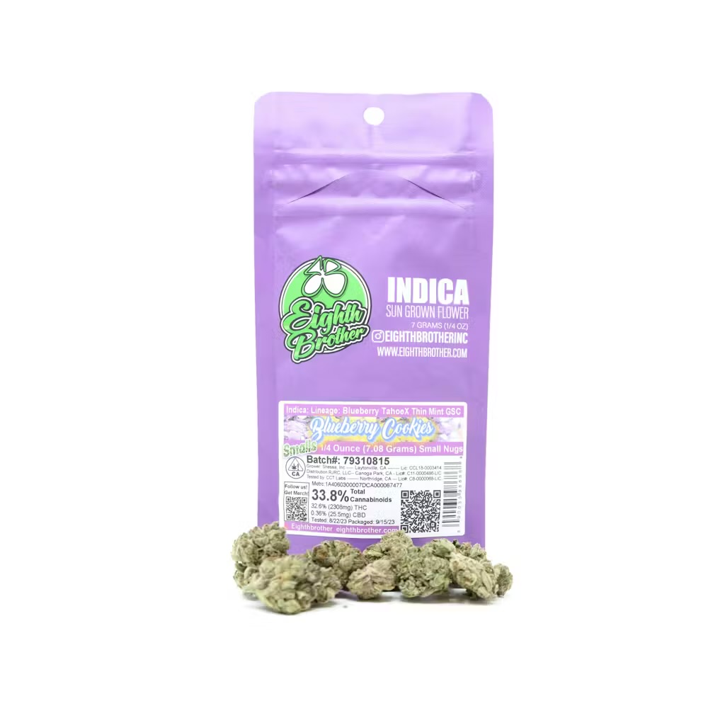 Eighth Brother - Flower - Blueberry Cookies - 7G