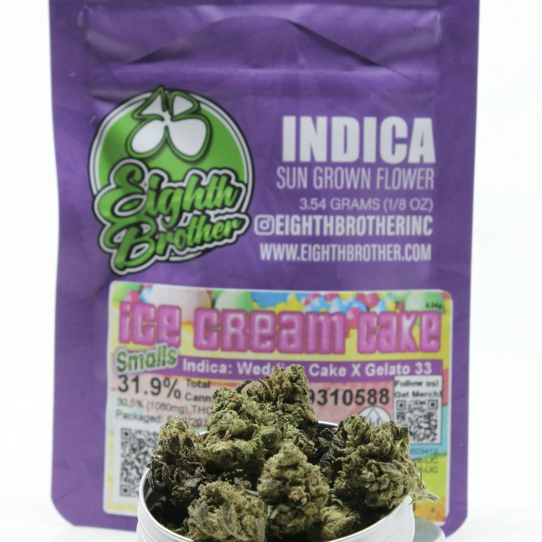 Eighth Brother - Flower - Ice Cream Cake - 7G