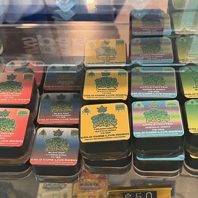 Zaza Packs 2g Cold Cure Live Rosin