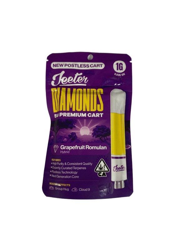 Jeeter Grapefruit Romulan (H) Premium Diamond Cart 1g