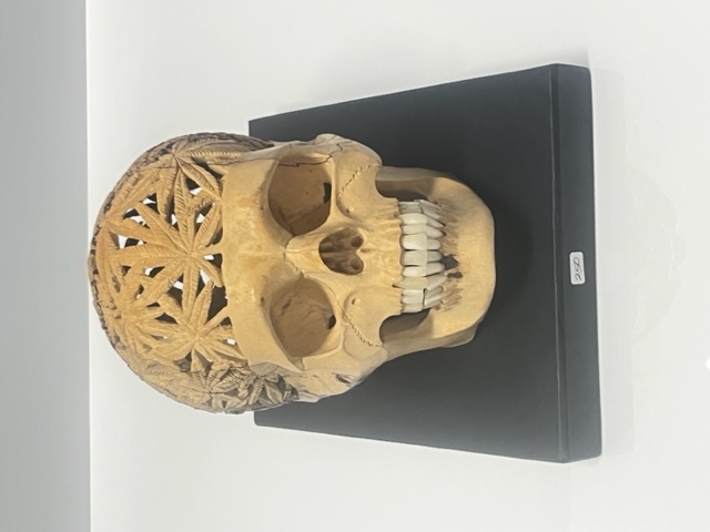 Skull Bali Small Wooden Skull - $250 PD