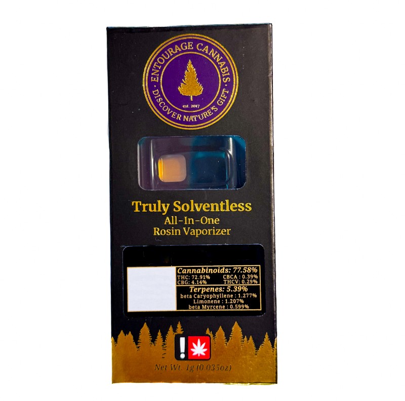Entourage Hash Burger Live Rosin AIO