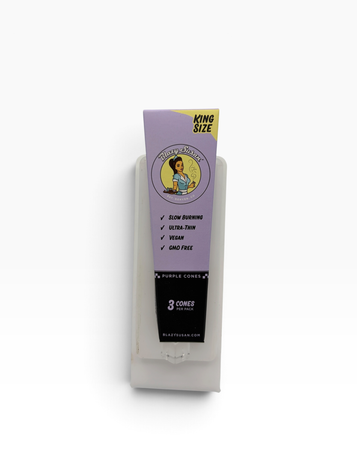 Blazy Susan - King Size Cones 3pk - Purple
