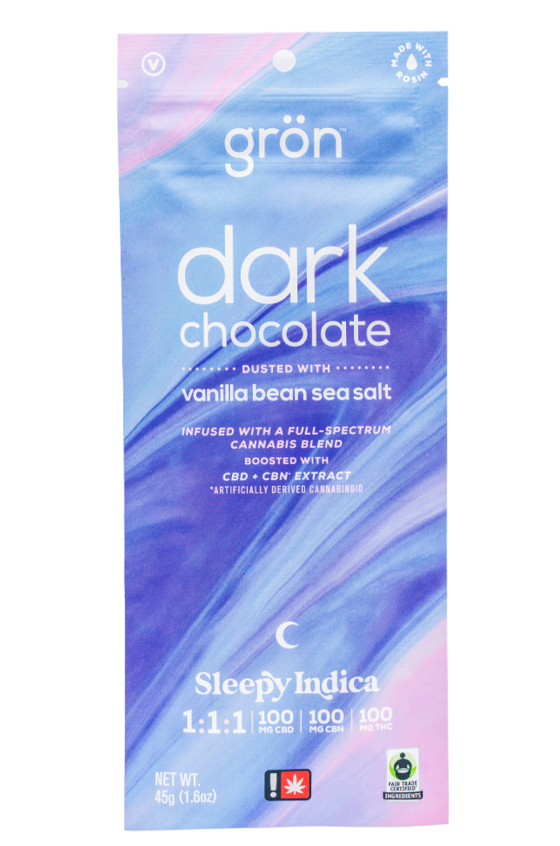 Gron Vanilla Bean Dark Chocolate 1:1:1 100mg