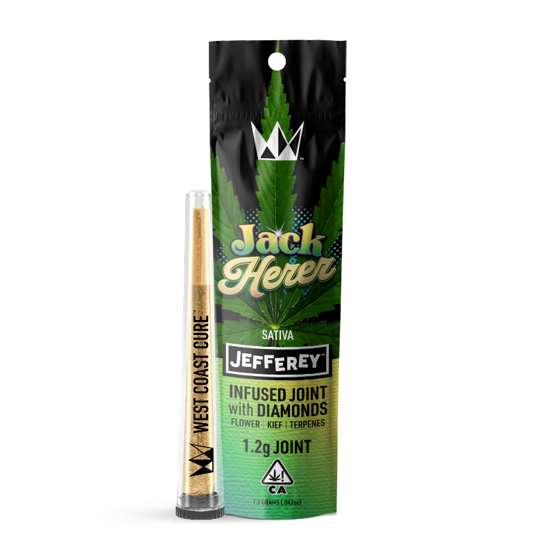 West Coast Cure - Jack Herer Jefferey Infused Preroll 1.2g