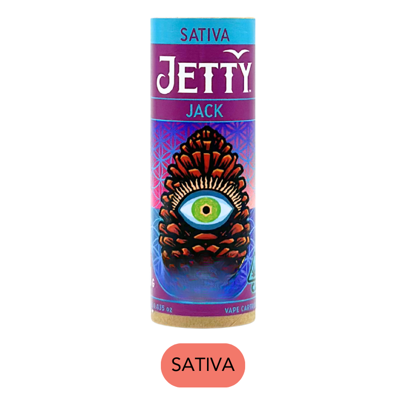 Jetty - High THC - Jack - Vape Cart - 1.0g