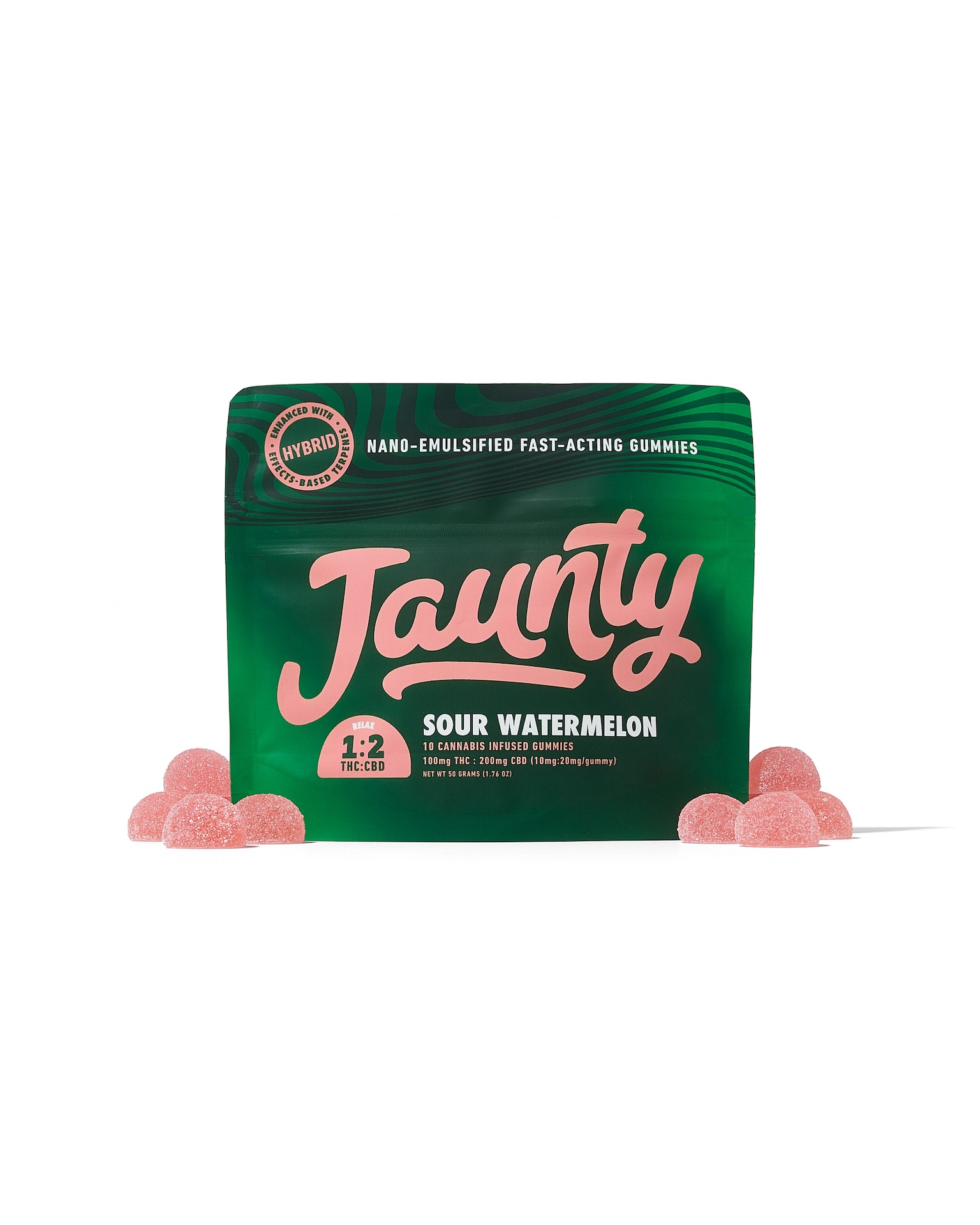 Jaunty | Edible | Gummy - Sour Watermelon | 100mg