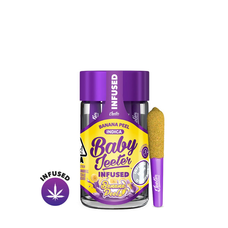Jeeter - Banana Peel Infused Preroll 5pk 2.5g