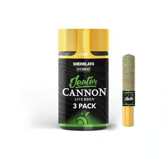 Jeeter - Sherblato Infused Cannon 3pk 1.5g