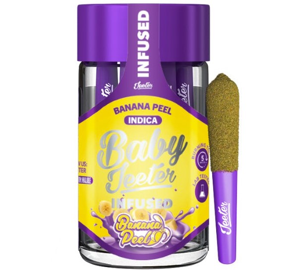 Preroll: Banana Peel (Infused 5 pack)