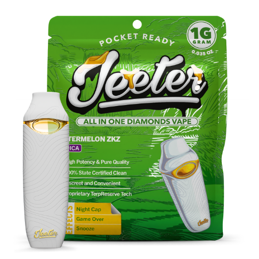 Jeeter Watermelon ZKZ 1g Liquid Diamonds Disposable