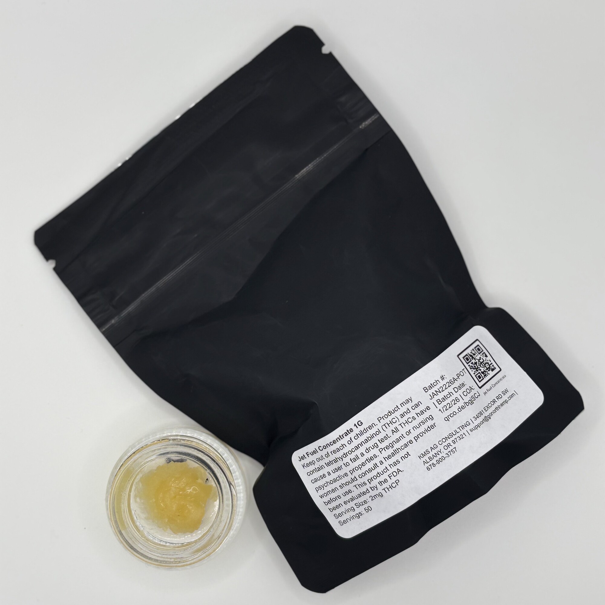 Jet Fuel Concentrate Budder 1G