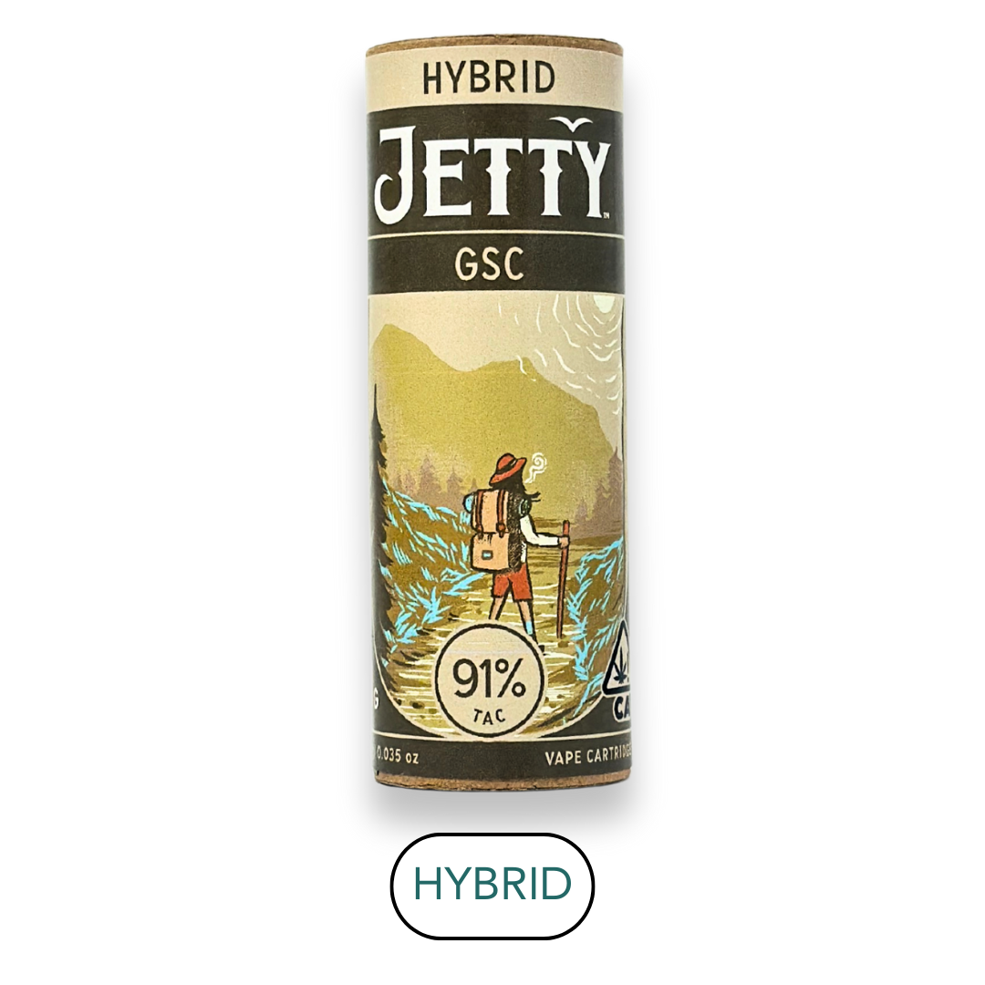 Jetty - High THC - GSC - Vape Cart - 1.0g