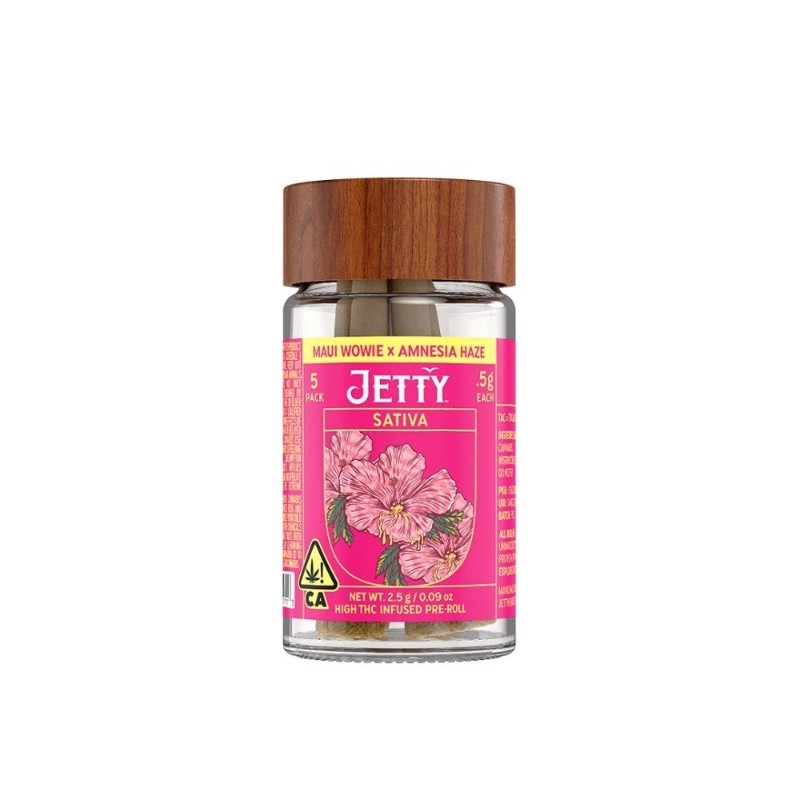 Jetty Maui Wowie x Acapulco Gold (S) High THC Preroll 5pk 2.5g