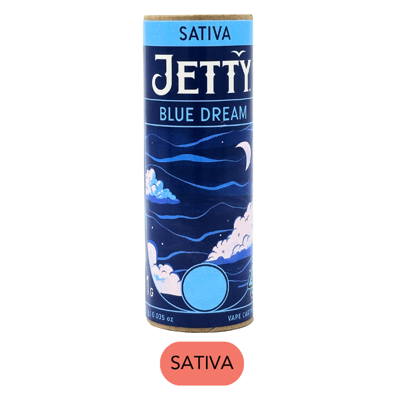 Jetty - High THC - Blue Dream - Vape Cart - 1.0g
