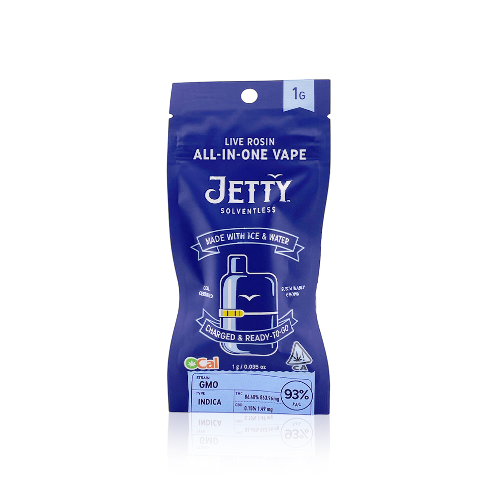 JETTY EXTRACTS - All In One - GMO - Live Rosin - Mini Tank - 1G