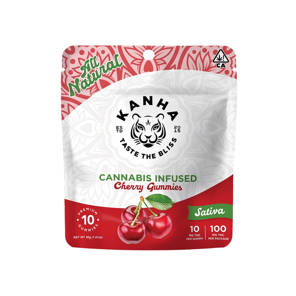 KANHA — SATIVA - CHERRY 100MG - KANHA