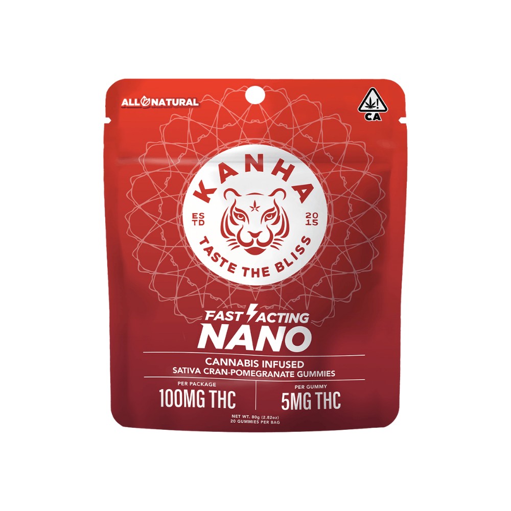 KANHA — NANO SATIVA - CRAN-POMEGRANATE 100MG - KANHA