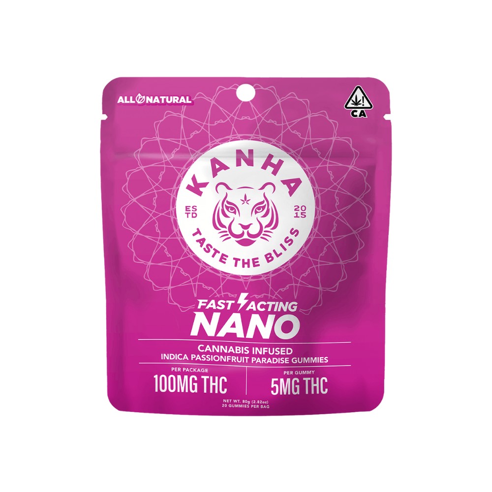 KANHA — NANO INDICA - PASSIONFRUIT PARADISE 100MG - KANHA