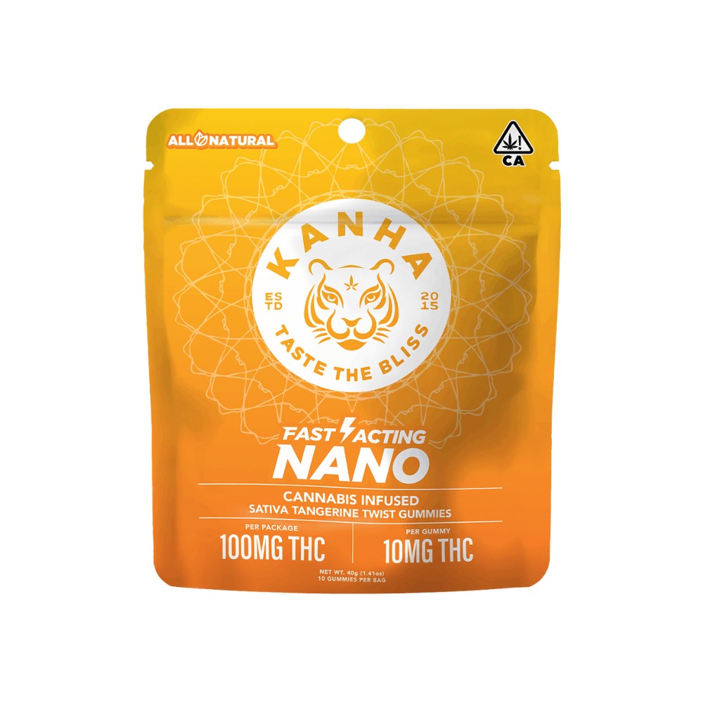 KANHA — NANO SATIVA - TANGERINE TWIST 100MG - KANHA