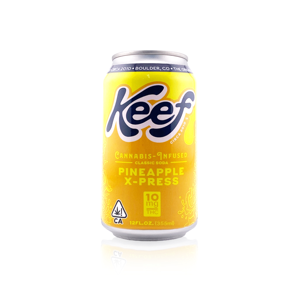 KEEF - Drink - Pineapple X-Press - Classic Soda - 100MG