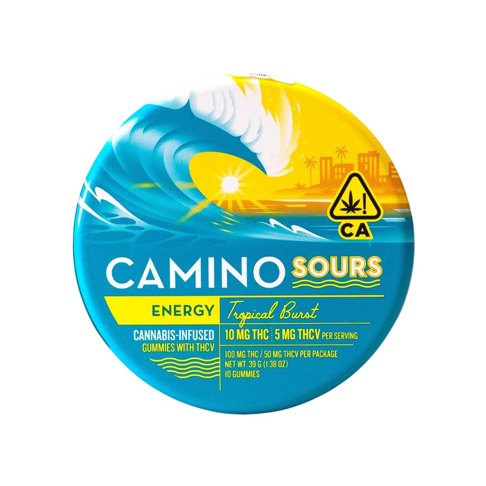 CAMINO - TROPICAL BURST SOURS THCV 2:1 - KIVA CONFECTIONS