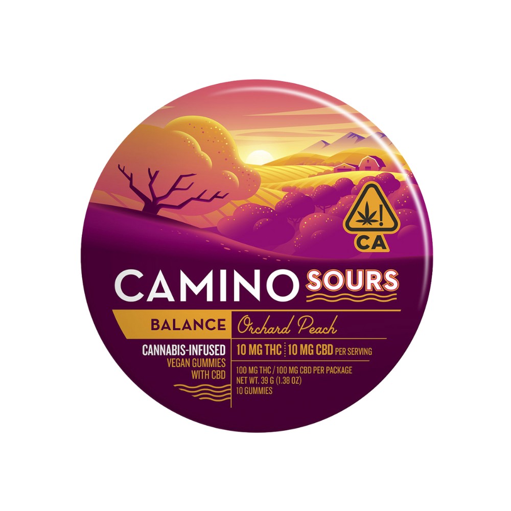 CAMINO - ORCHARD PEACH SOURS 1:1 - KIVA CONFECTIONS