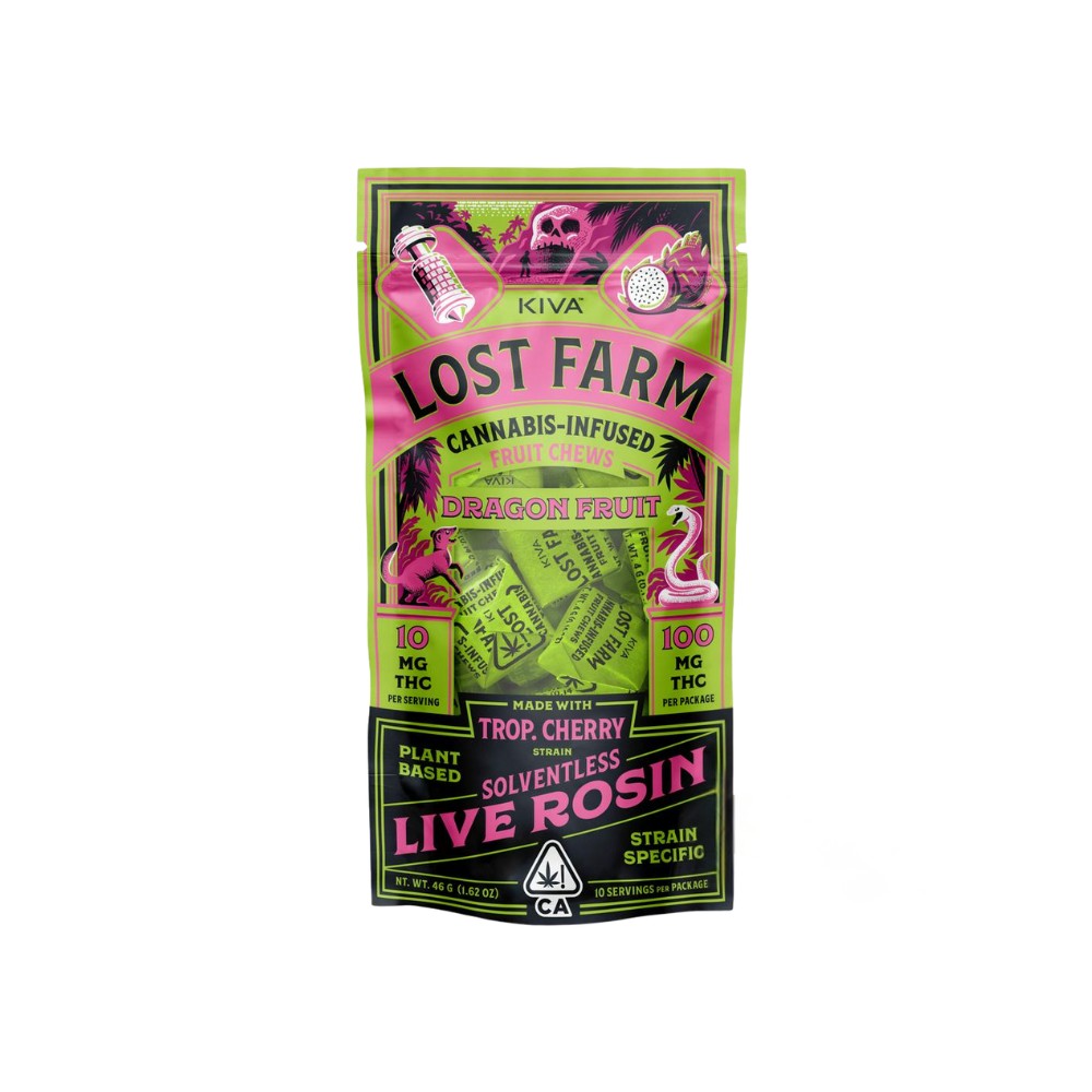 Kiva: Lost Farm Chews - Dragon Fruit - Kiva Confections
