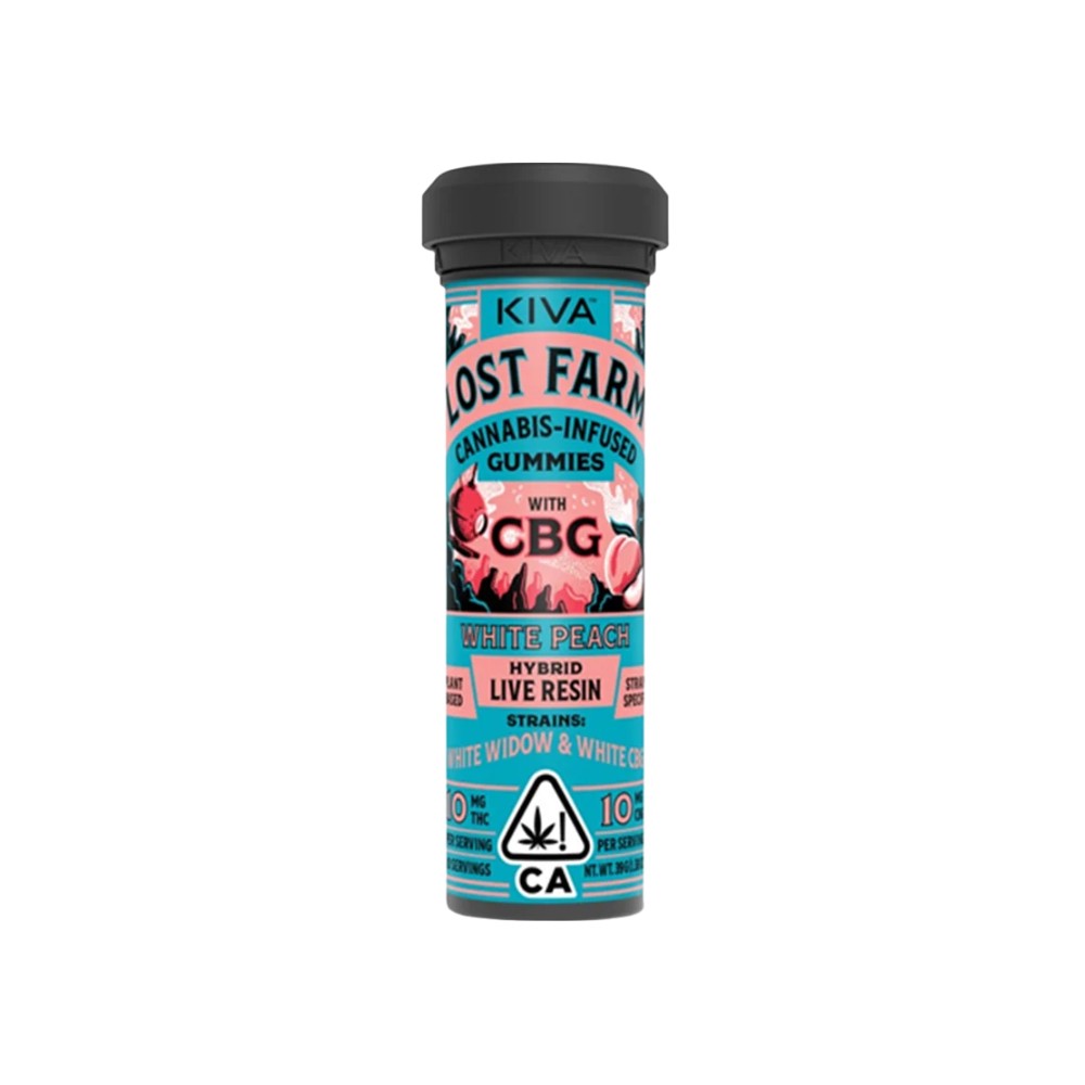 Kiva: Lost Farm - White Peach - Kiva Confections
