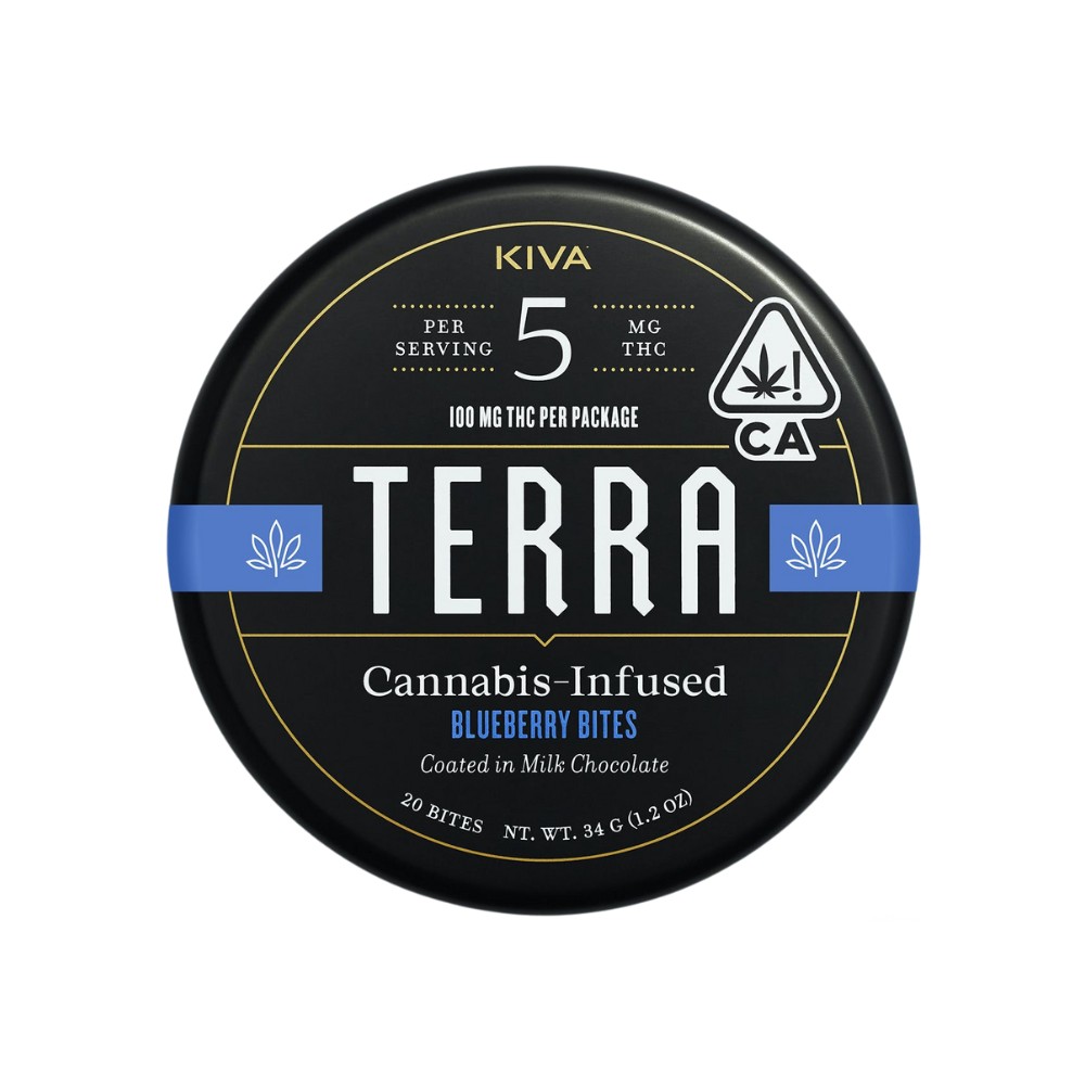 Kiva — Terra Bites - Milk Blueberries - Kiva Confections