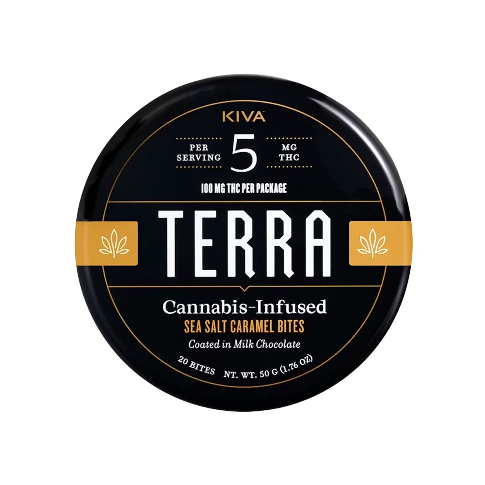 Kiva — Terra Bites - Milk Sea Salt Caramel - Kiva Confections