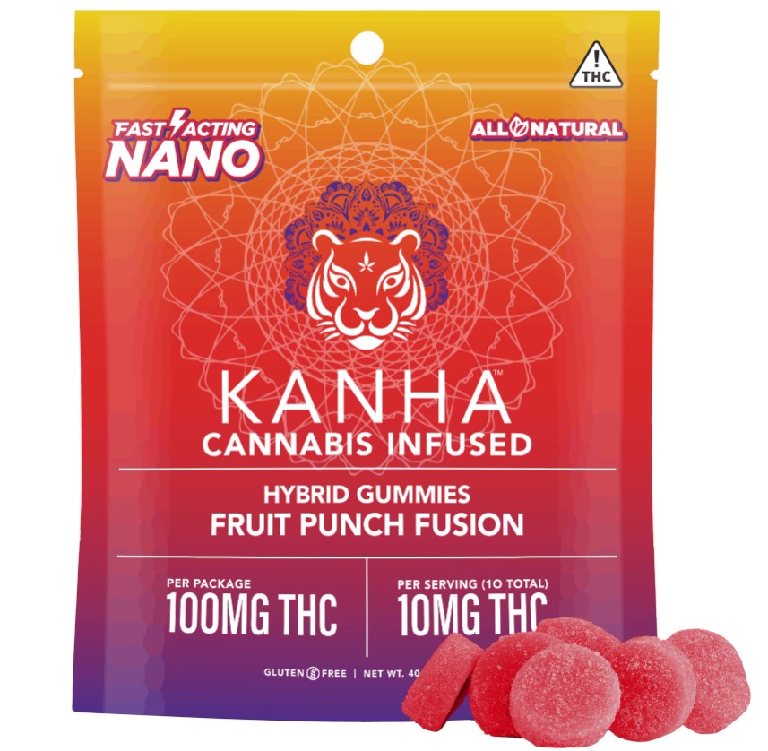 Edible: Fruit Punch (Nano Gummy) - 100mg