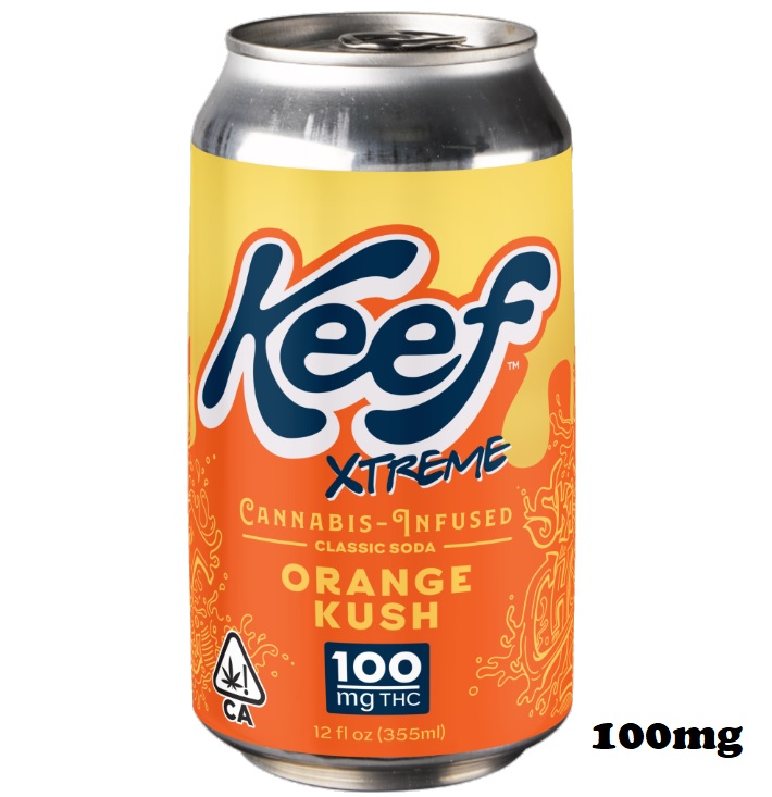 Cola - Edible: Xtreme Orange Kush (Drink) - 100mg