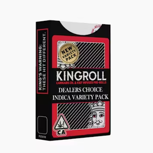 KINGROLL - Indica Variety Pack #9 4pk - 3g - Preroll