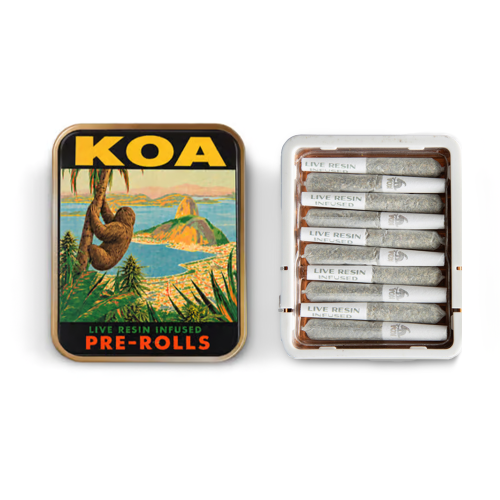 KOA CANNABIS CO. - Blue Dream x Wedding Cake Infused 10pk - 3.5g - Preroll