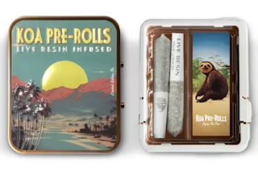 Koa Infused 2pk Prerolls .7g Super Lemon Haze x Sour Diesel