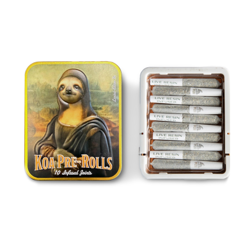 KOA CANNABIS CO. - Sour Diesel x Durban Poison Infused 10pk - 3.5g - Preroll