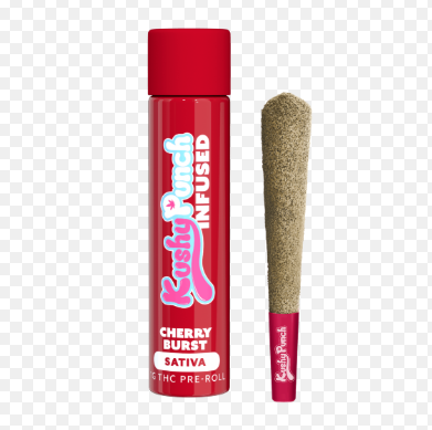 Kushy Punch Infused Preroll 1g Cherry Burst