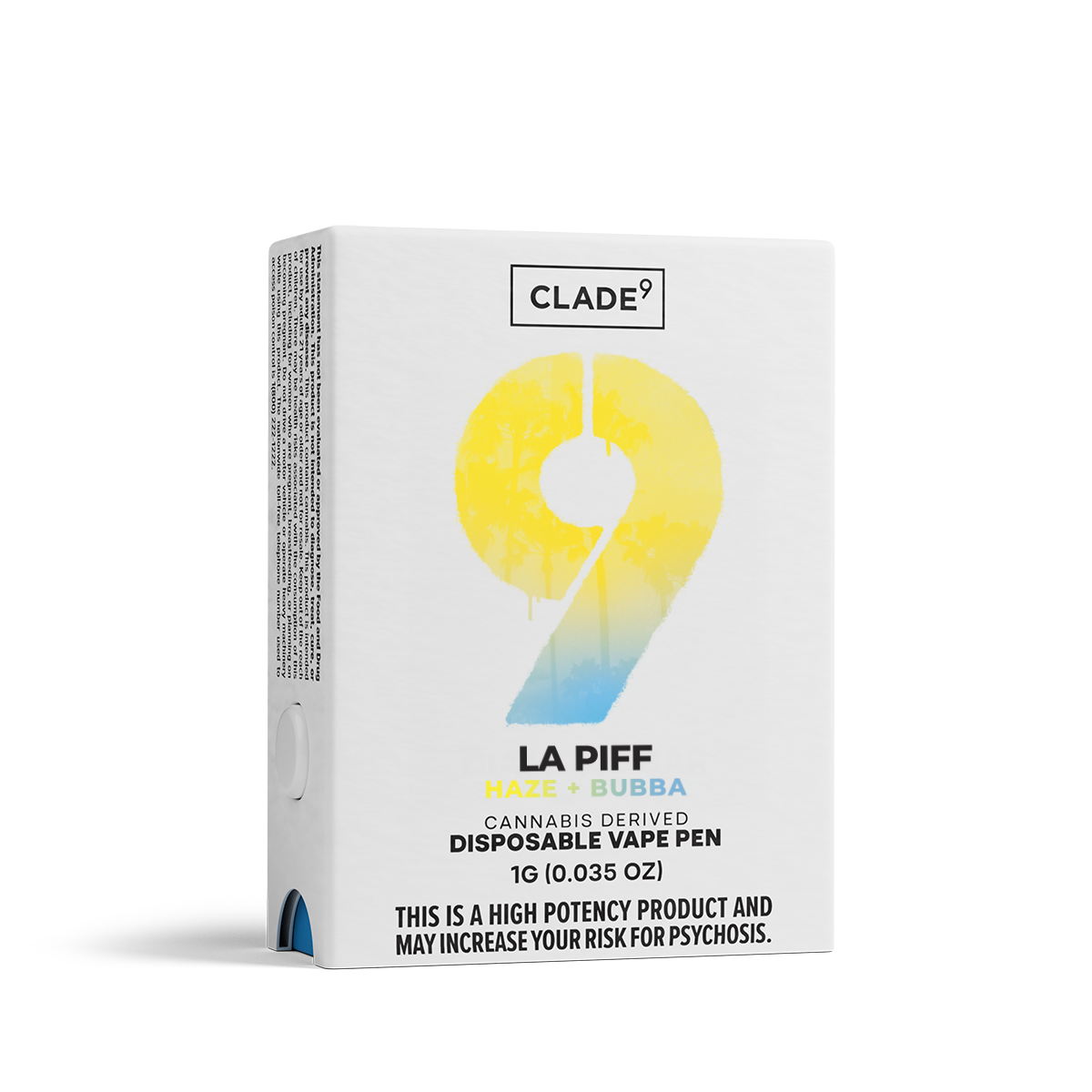 LA Piff | 1g All-In-One - 1g | Vaporizers | Clade9 | Molly Ann Farms (Rec) | 265 Belmont Avenue Haledon, NJ 07508 LA Piff | 1g All-In-One - 1g | Vaporizers | Clade9 | Molly Ann Farms (Rec) | 265 Belmont Avenue Haledon, NJ 07508