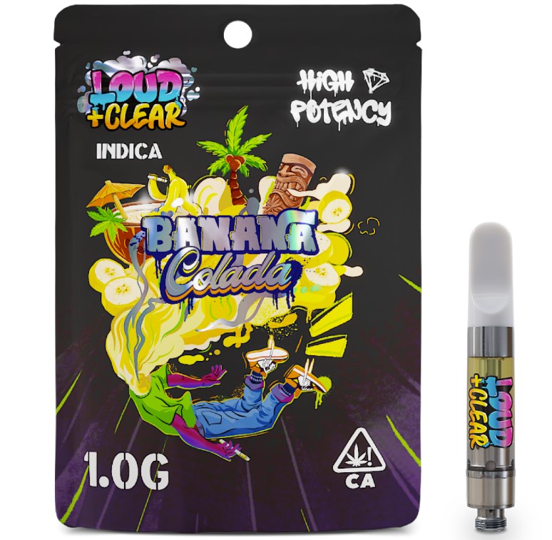 Loud&Clear - Vape: Banana Colada (Liquid Diamonds)