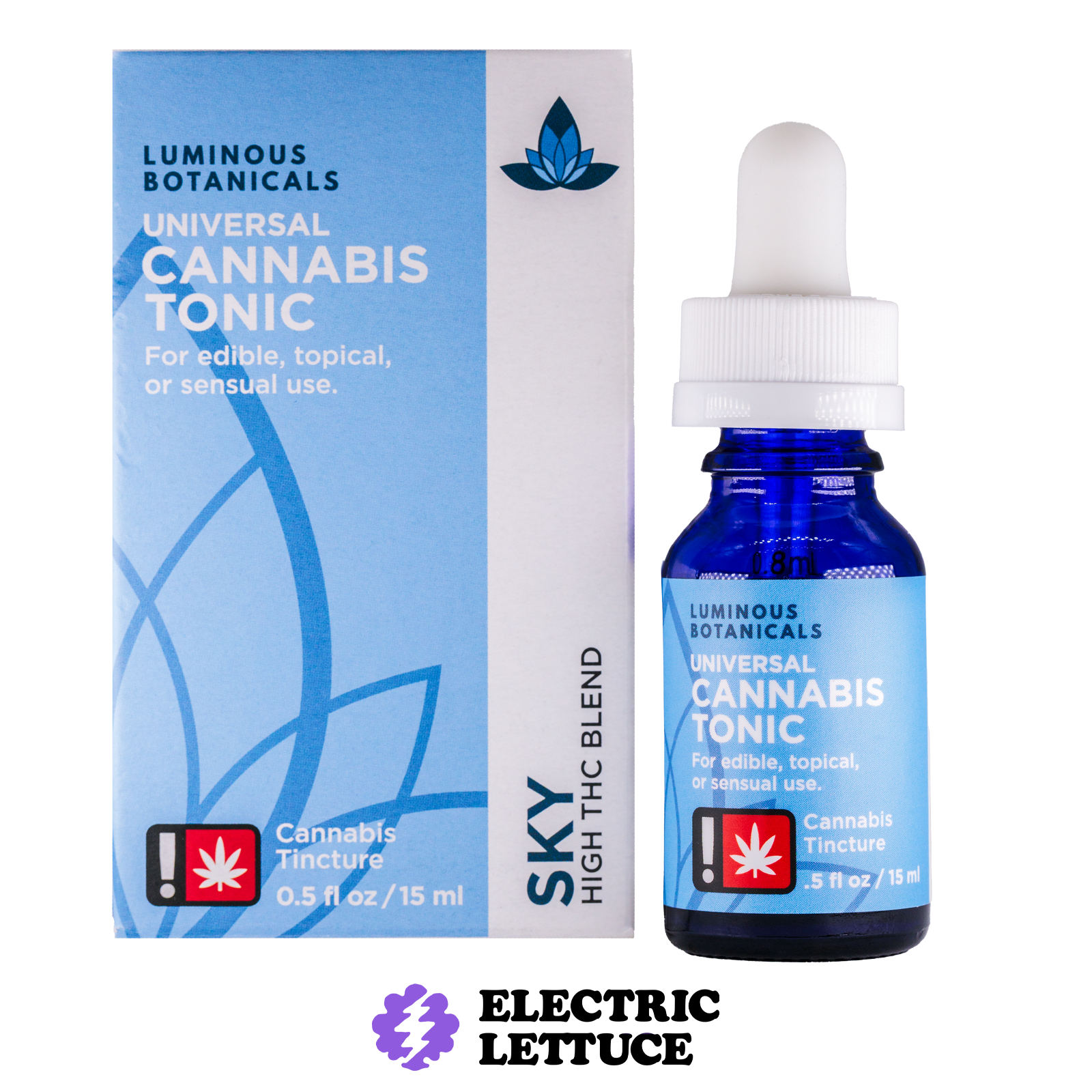 Luminous Botanicals Sky Blend Tincture 0.5oz 375mg