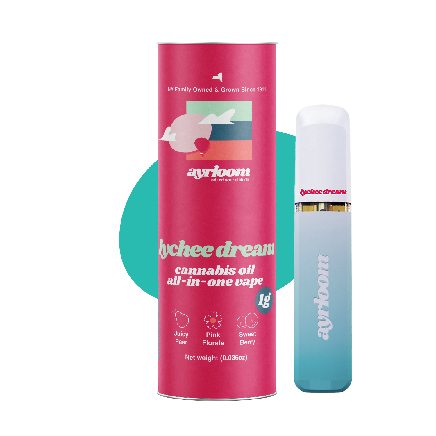Ayrloom | Lychee Dream | 1g AIO