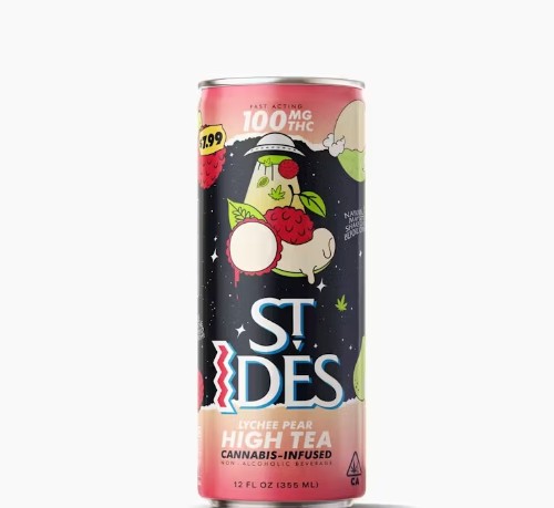 ST. IDES - Pear Lychee High Tea - 100mg - Drink