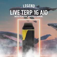 Legend Cannabis Permanent Marker Live Terpene 1g Disposable Vape