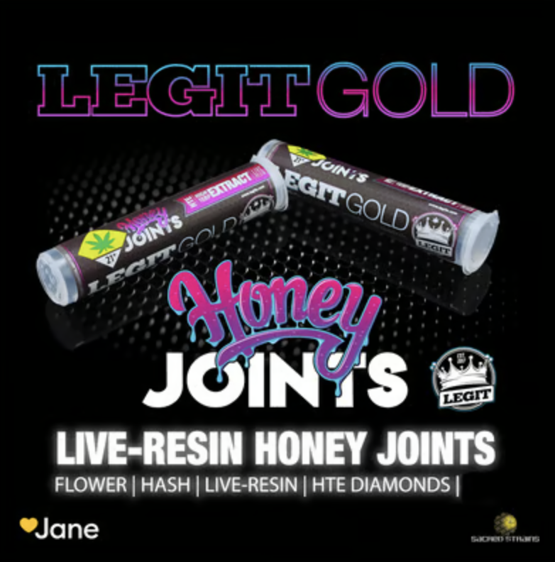 Legit Gold Mini | Oil Tanker | Infused Pre-roll | 0.7g