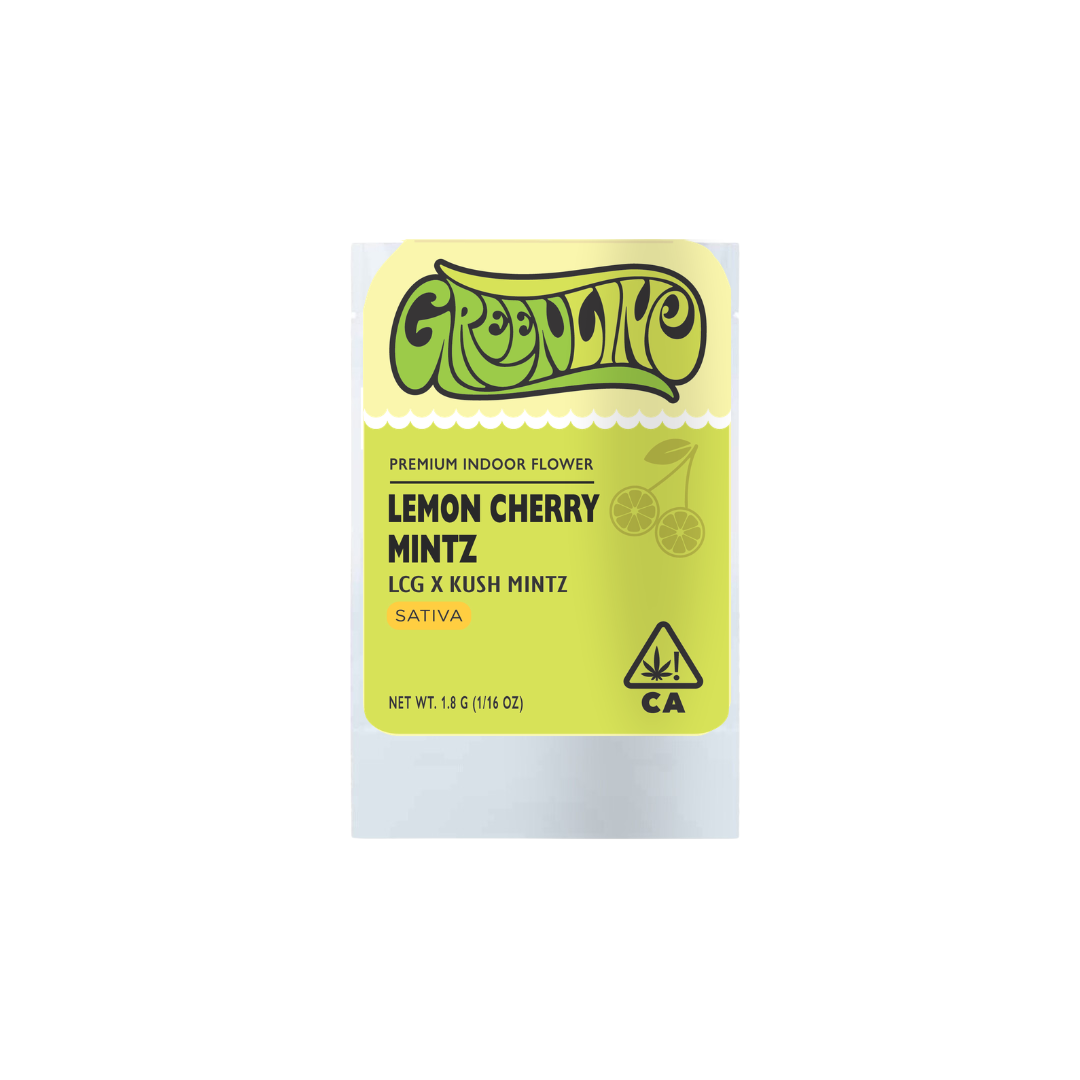 Greenline | Indoor Flower | Lemon Cherry Mintz | 1.8g
