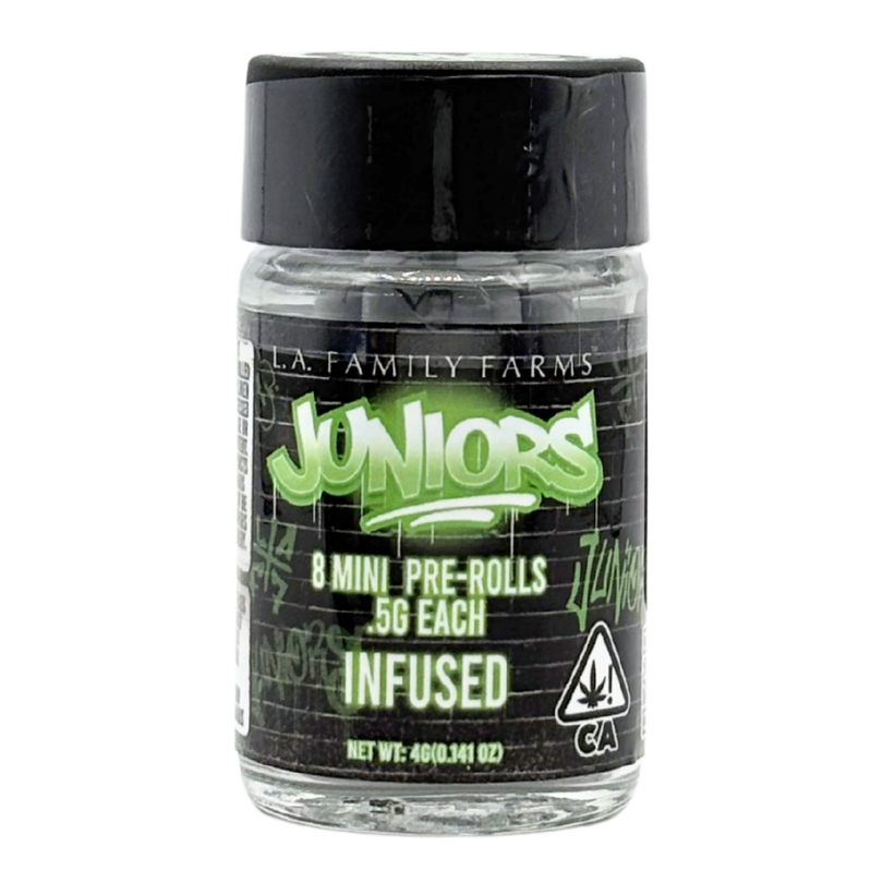 LA Family Farms - Juniors - Lemon Drip X Strawmosa - Infused Preroll Pack - 8pk - 4.0g