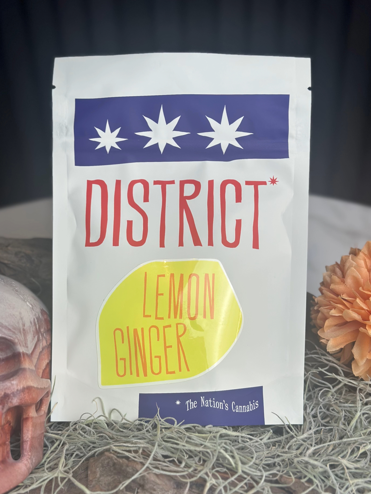 Lemon Ginger Lozenge | 200mg | 10pk |